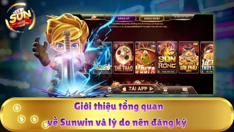 Giới thiệu tổng quan về Sunwin và lý do nên đăng ký
