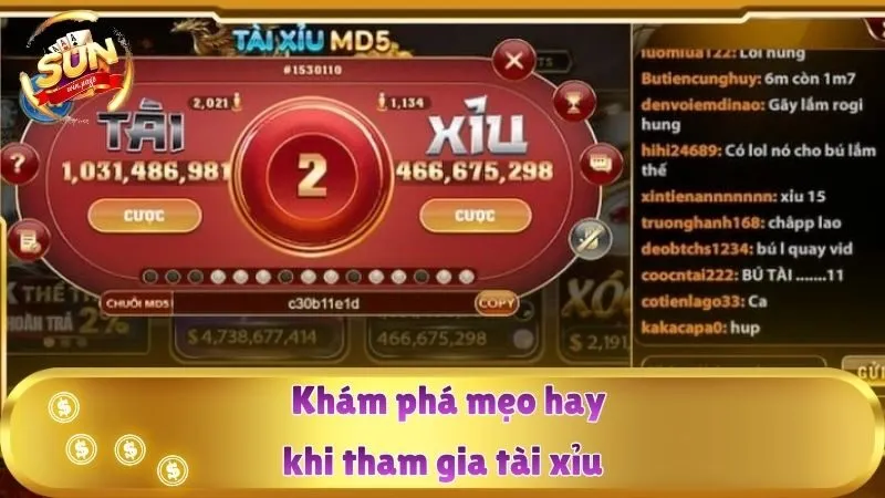 Khám phá mẹo hay khi tham gia tài xỉu
