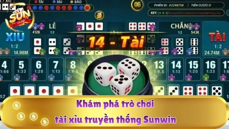 Khám phá trò chơi tài xỉu truyền thống Sunwin